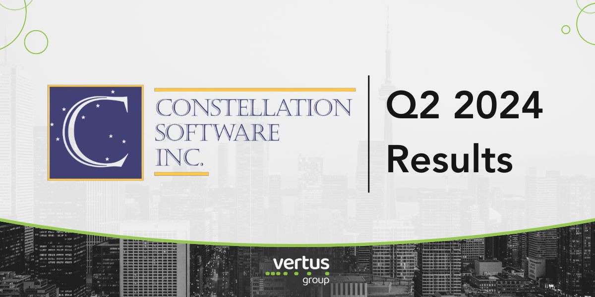 Constellation Software Q2 2024 Results